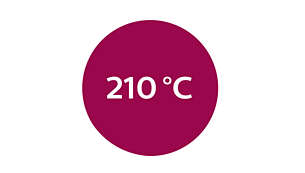 210°C styling temperature
