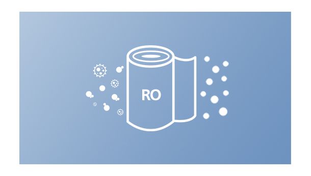 Фильтрация частиц до 0,0001 мкм методом обратного осмоса (RO)