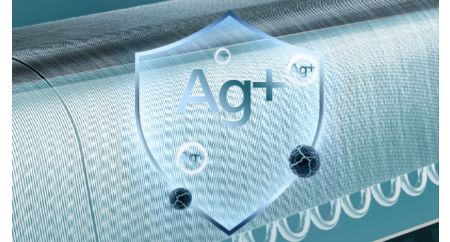 纳米级 ag  银离子抑菌翅片,99.99% 强效抗菌