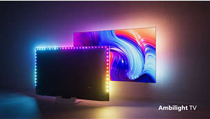 Тот самый телевизор с волшебной подсветкой Ambilight. Только от Philips.