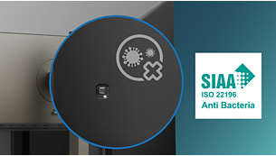 SIAA-certified antibacterial treatment to keep surfaces sanitary