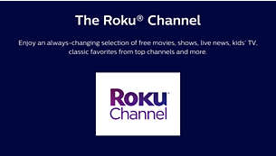 Diffusion gratuite de contenu en continu sur la chaîne Roku Channel