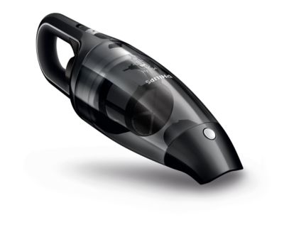 Philips Aspirador de mano ciclónico para coche sin bolsa de 12 V FC6141/01