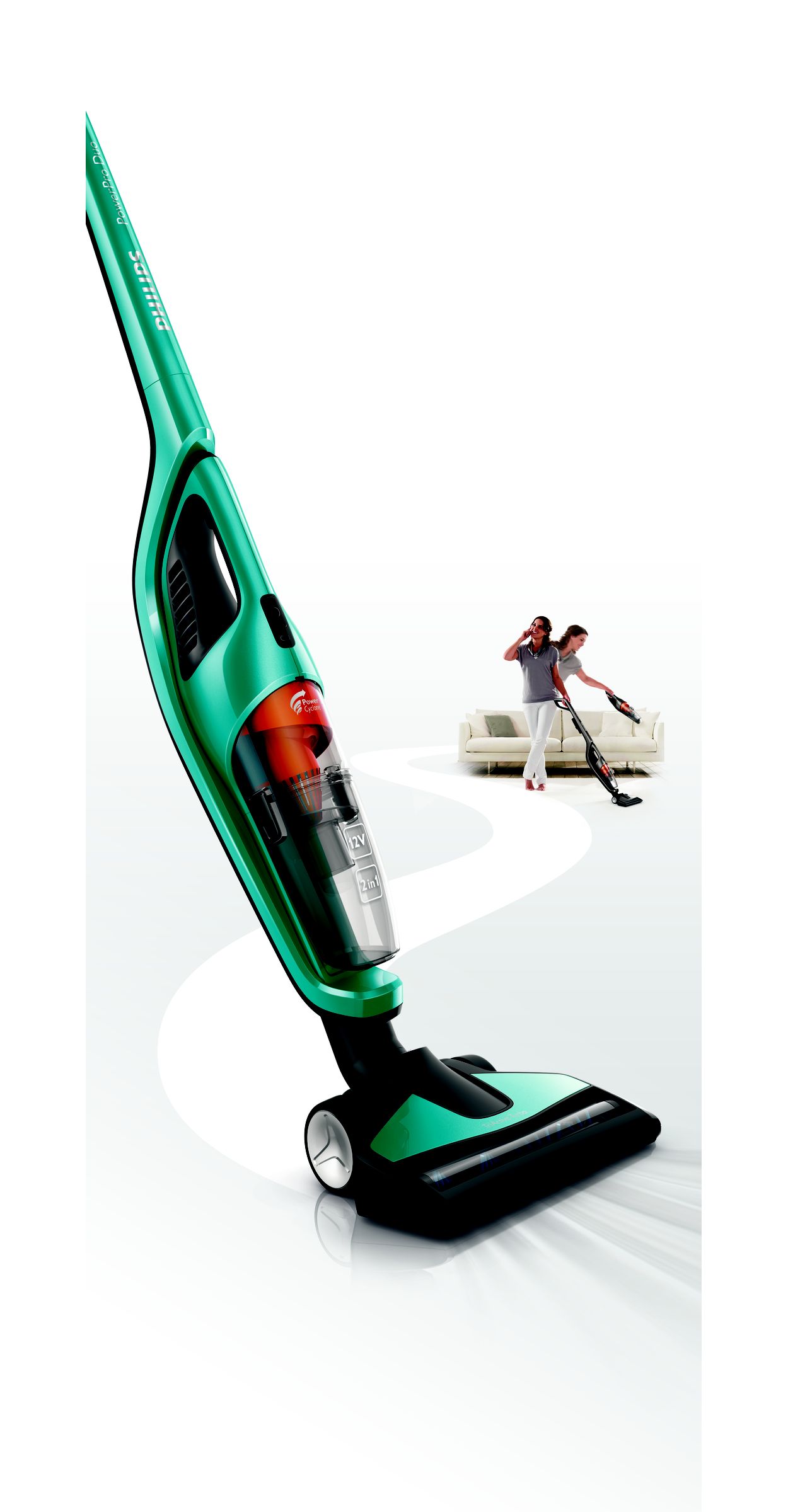 Powerpro Duo 2 In 1 Handstick Cordless Fc6162 61 Philips