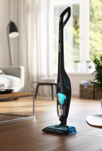 Aspiră şi spală dintr-o mişcare