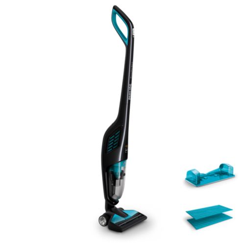 Vacuums and mops in one stroke
