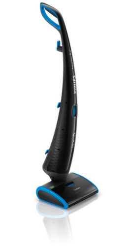 Vacuums, mops and dries in one go