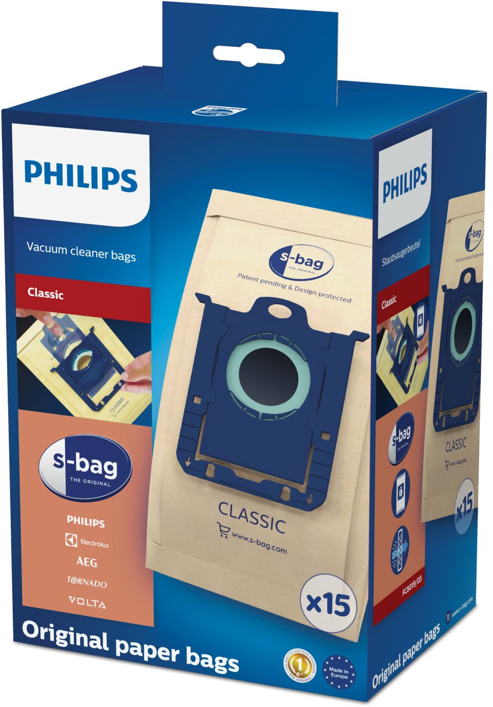 sbag Prachové sáčky do vysavačů FC8019/03 Philips