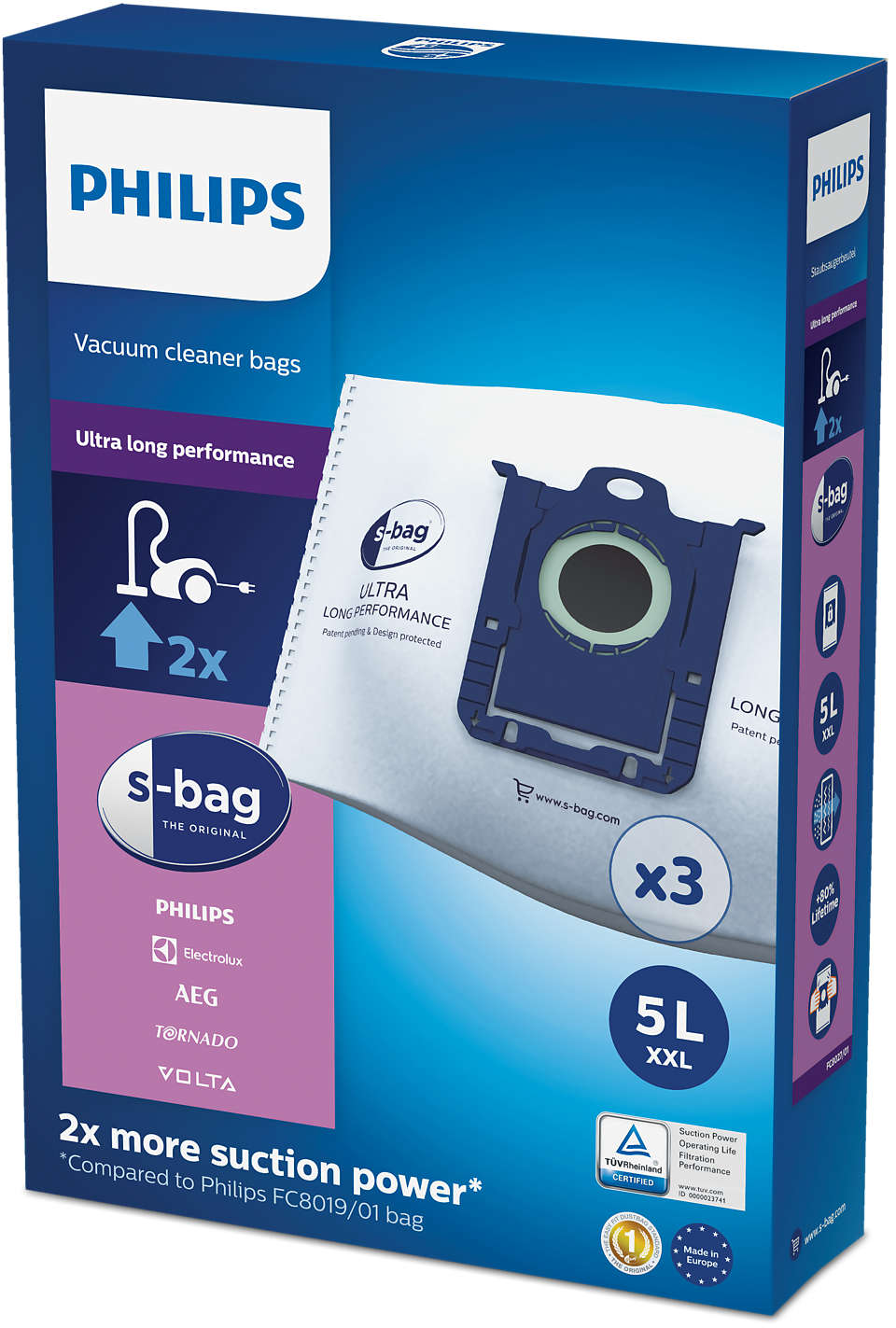 s bag Worki do odkurzaczy FC802701 | Philips Worki do odkurzacza jakie wybrać? czym się kierować? | Philips