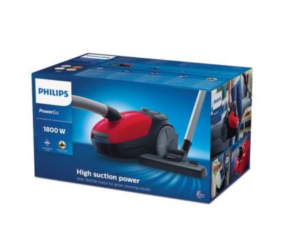 Powergo Vacuum Cleaner With Bag Fc93 61 Philips