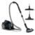 Aspirateur sans sac, 900W, antiallergie, bac 2L