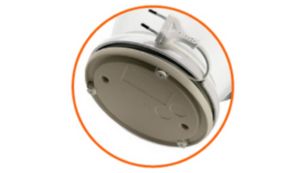 Compartimento do fio