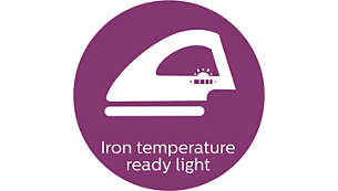 Iron temperature-ready light