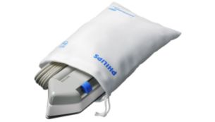 Carry pouch to have your iron on the go