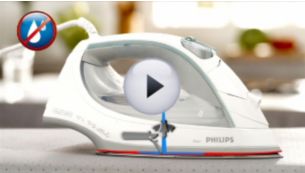 Drip-stop system keeps your garments spotless while ironing