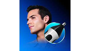 Nose, ear and eyebrow trimmer