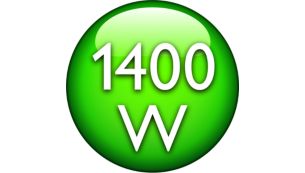 1400 Watt power