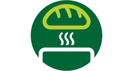 Bun warming rack to warm buns and croissants