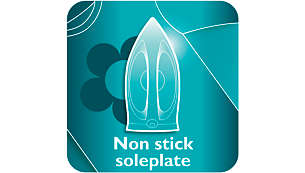 Non-stick soleplate coating