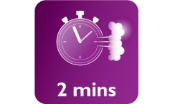 Готовность к работе за 2 минуты