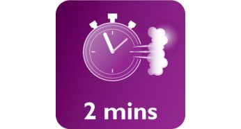 Ready to use in 2 minutes with unlimited refill