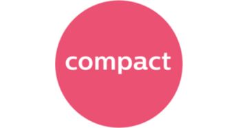 Compact design for easy handling