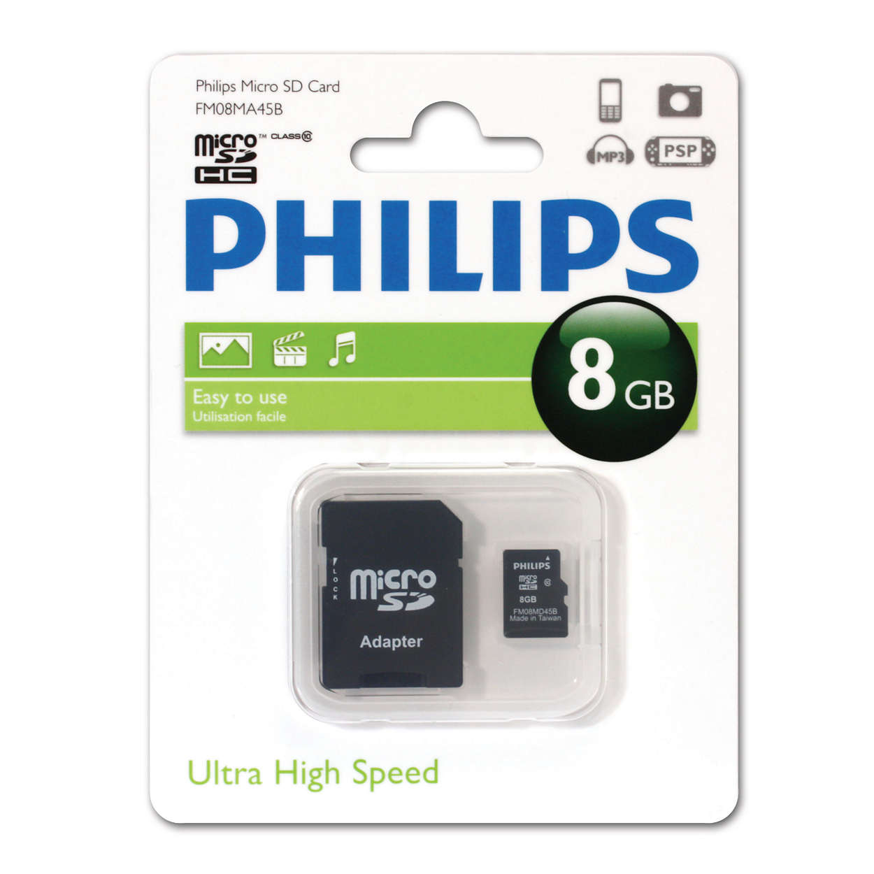 Quilt Polar New arrival Micro SD cards FM08MA45B/27 | Philips