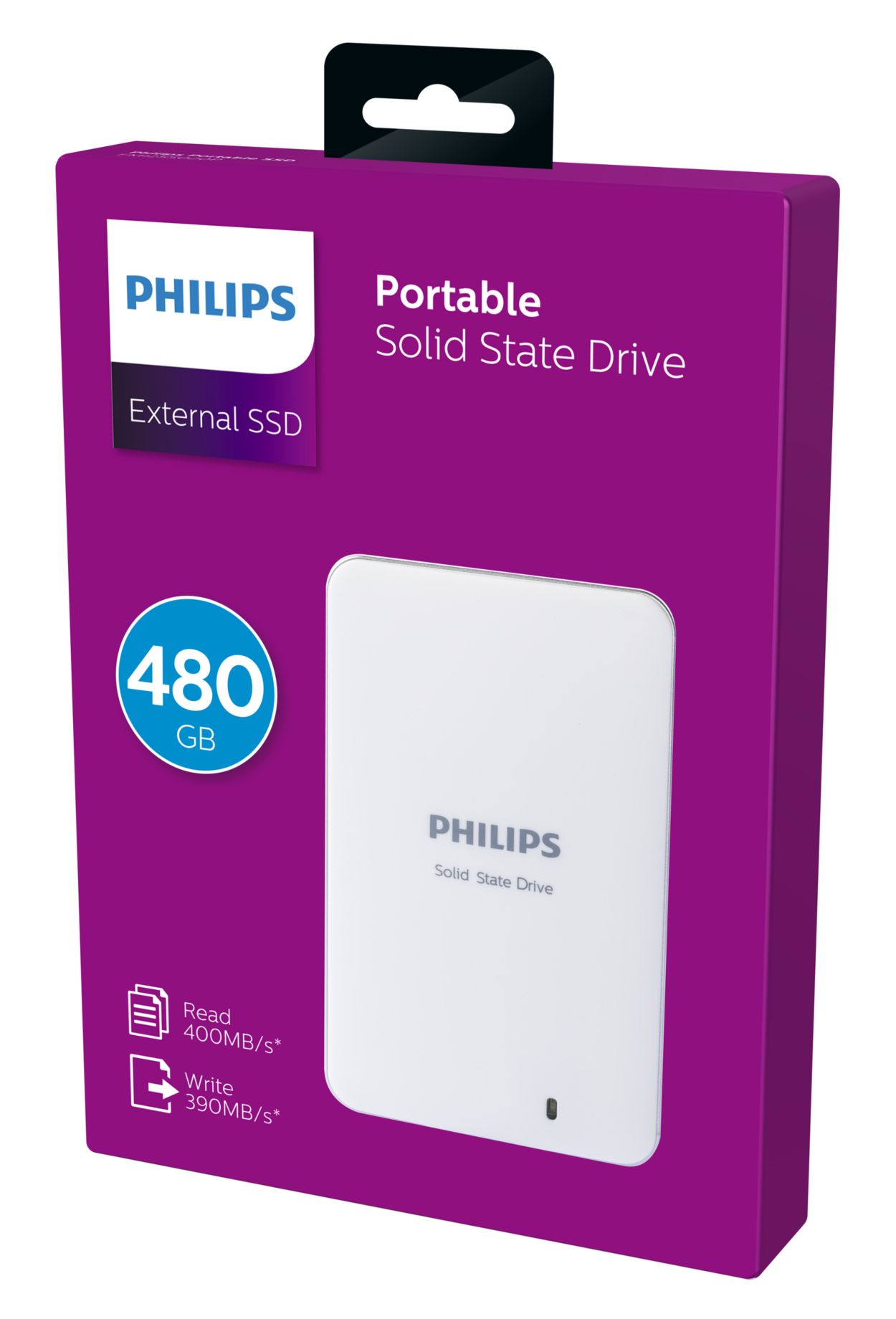 Promo DISQUE DUR EXTERNE SSD 1 TO PHILIPS chez Intermarché