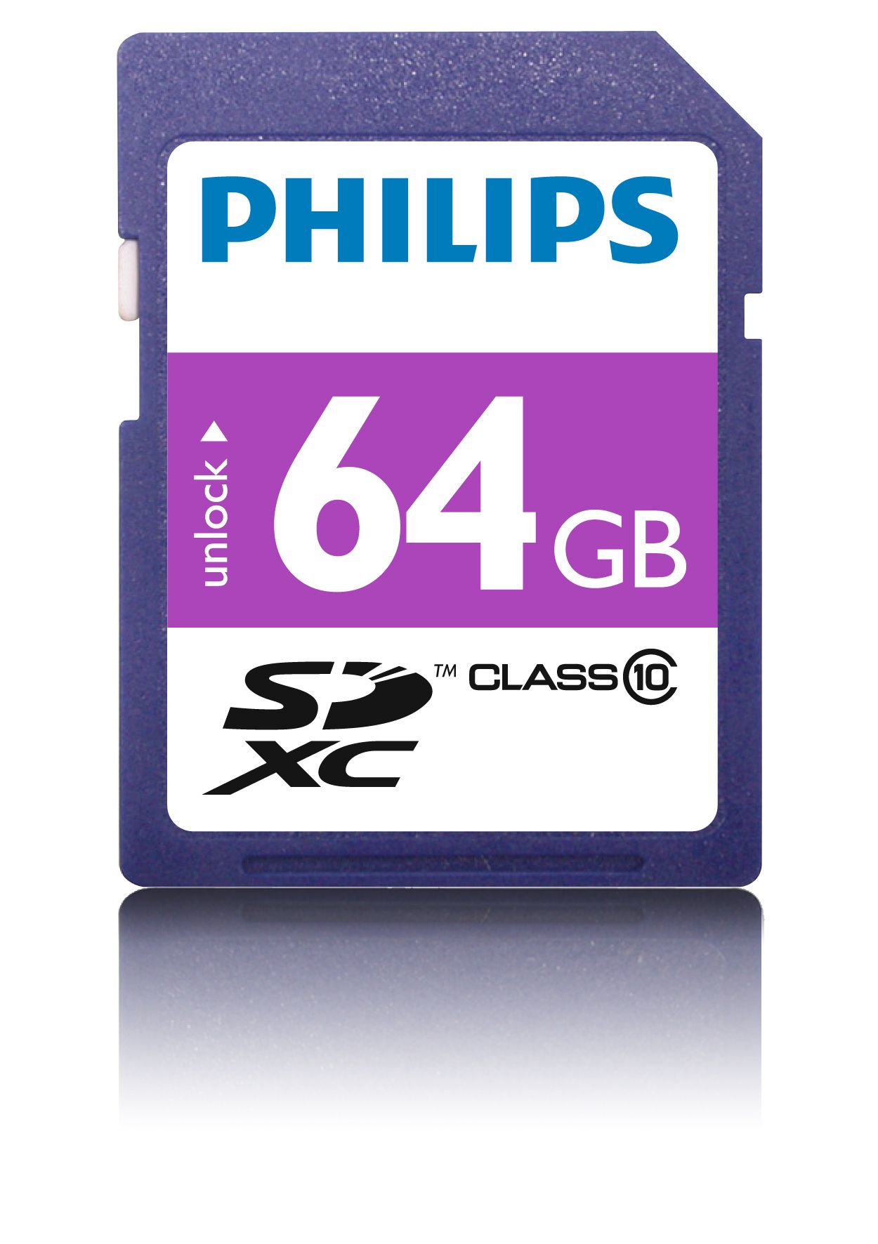 SD cards FM64SD55B/97 Philips