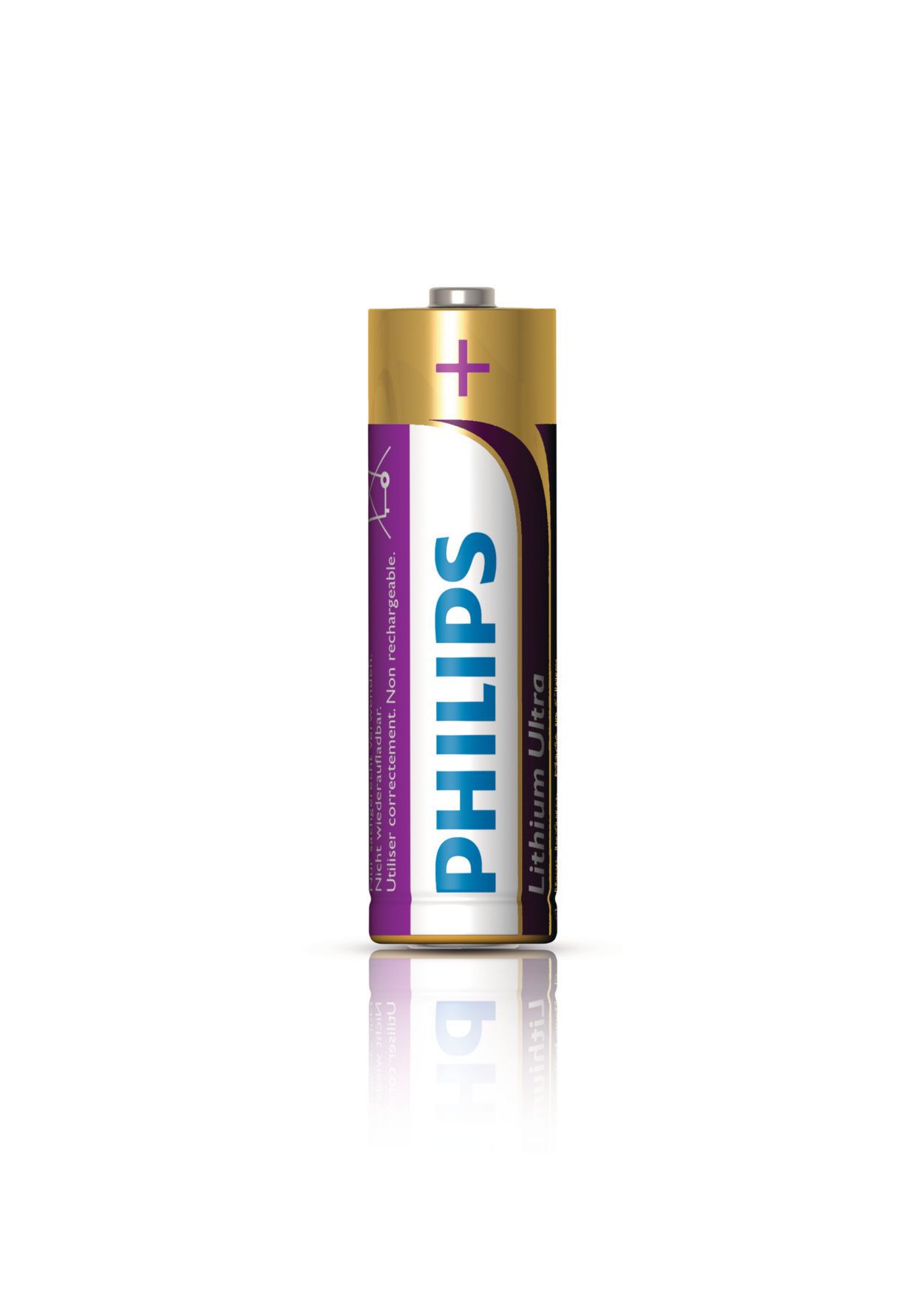 lotus echtgenoot gelijkheid Lithium Ultra Batterij FR6LB2A/10 | Philips