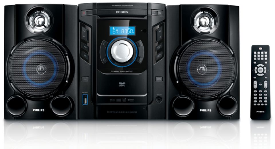 DVD Mini Hi-Fi System FWD154/98 | Philips