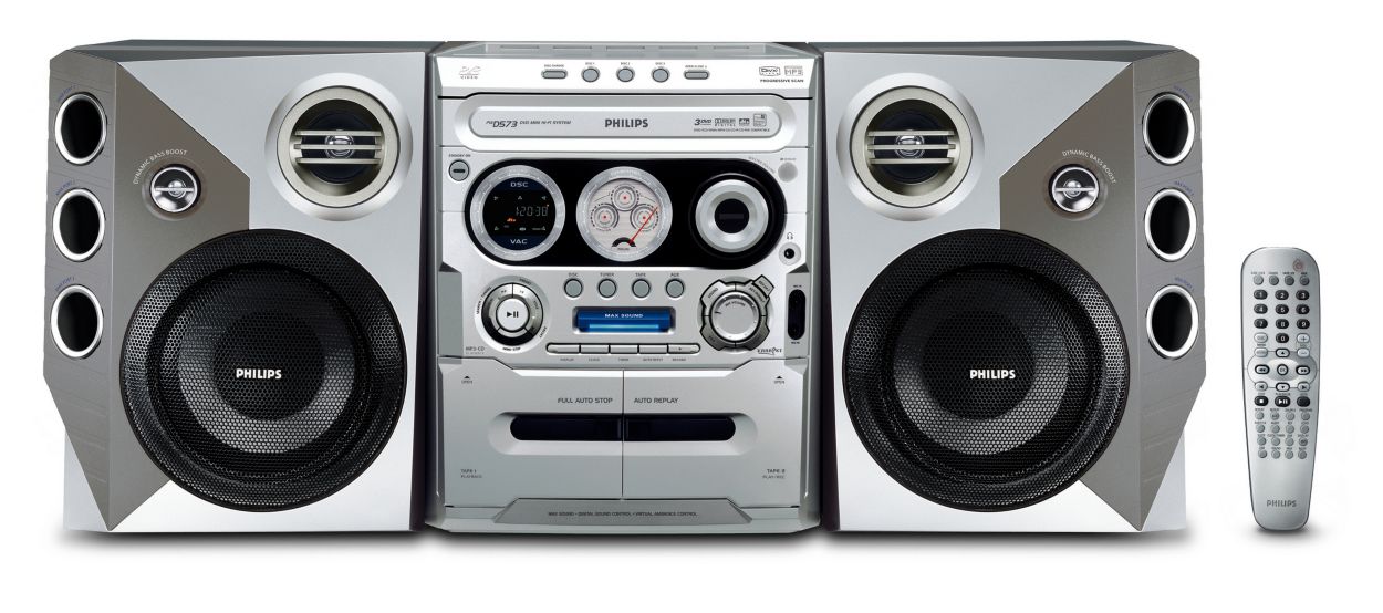 DVD Mini HiFi System FWD573/98 Philips