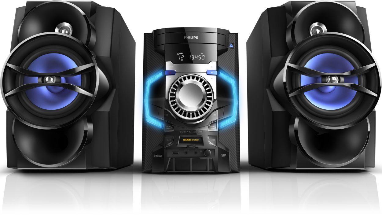 Mini Hi-Fi System FWT3600X/78 | Philips