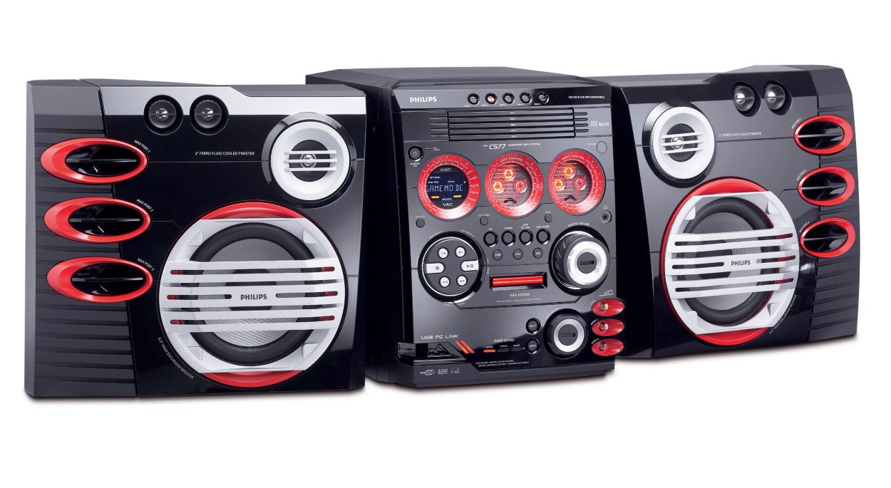 Mini Audio System FWC577/30 Philips