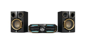 Minichaîne hi-fi Bluetooth® et NFC