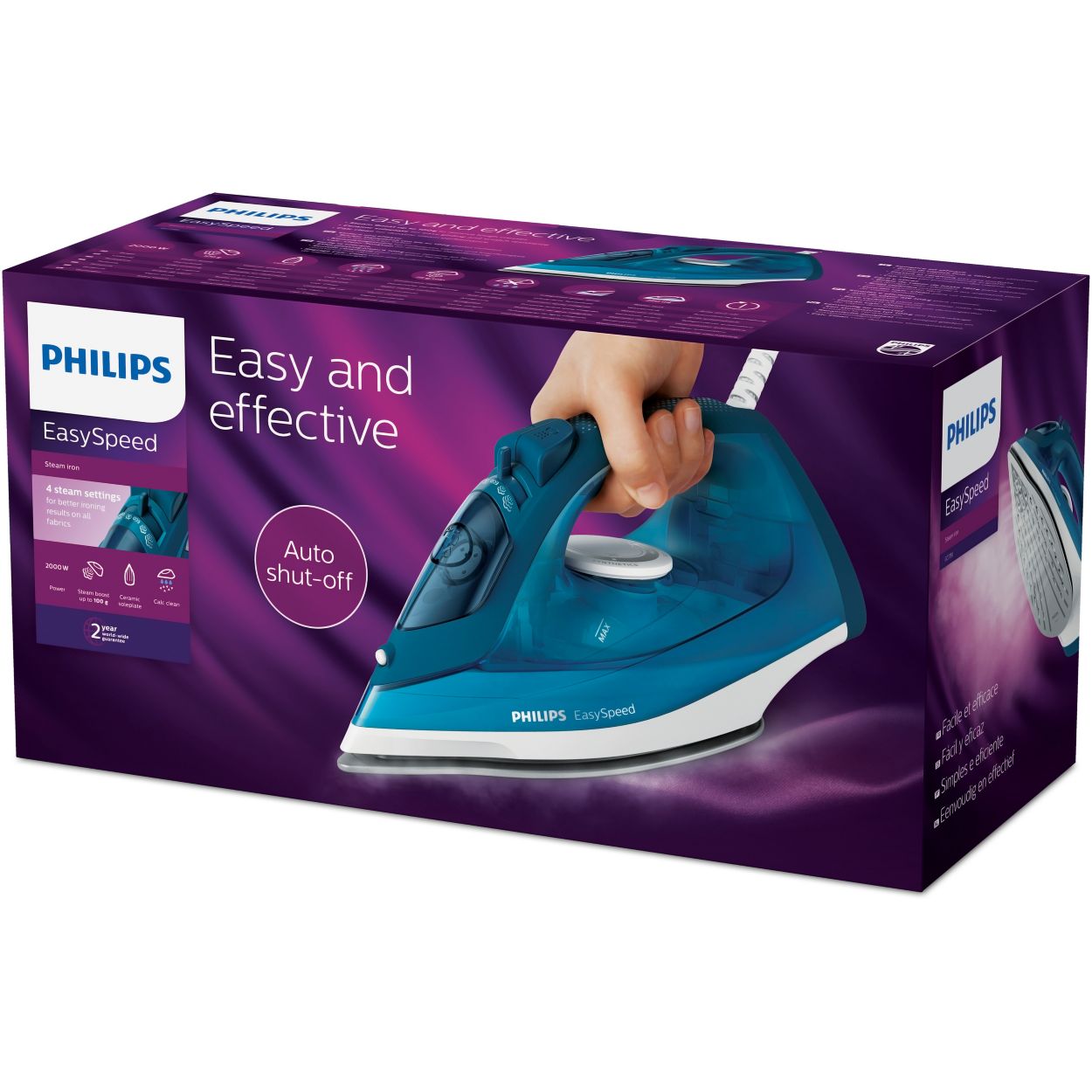 Bàn là hơi nước Philips Easy GC1756/20