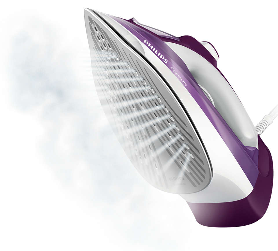PowerLife Fer vapeur GC299535 | Philips PHILIPS Powerlife GC299535 Fer à repasser SteamGlide Calc