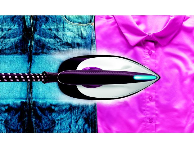 Iron faster with 2x more steam*