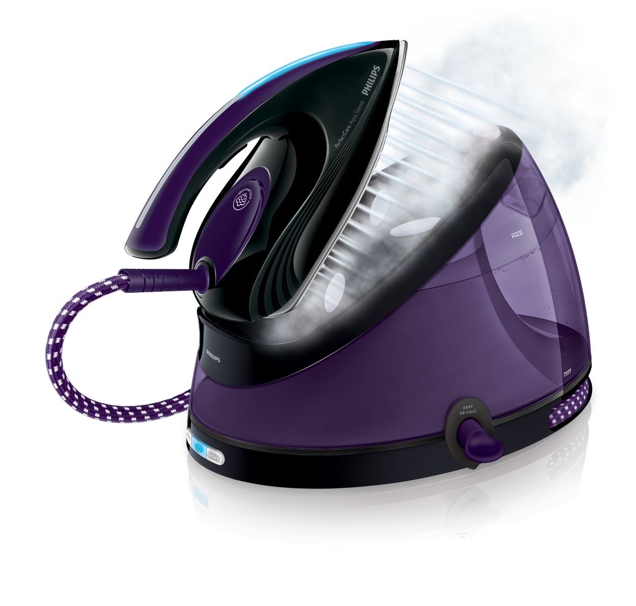 PerfectCare Aqua Silence Centrale vapeur GC8650/80 | Philips