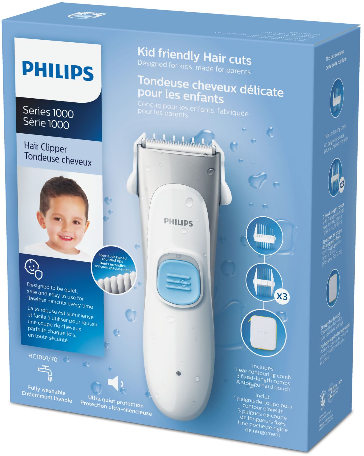 Hairclipper Series 1000 Kids Hair Clipper Hc1091 70 Philips
