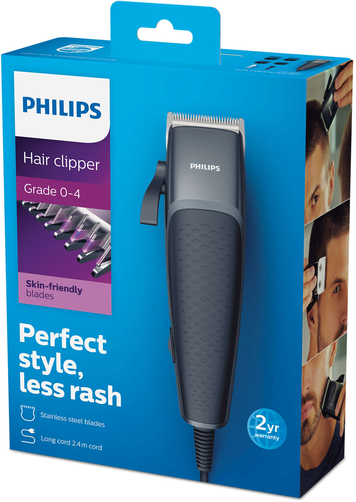 Image result for Philips Series 3000 Head and Face Hair Clipper (HC3100/13)