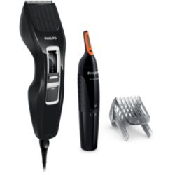 Hairclipper series 3000 Hårklipper, ikke-opladelig (inkl. næsehårstrimmer)