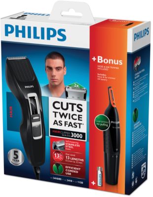 philips 3000 hair