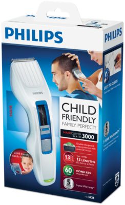 philips hair clipper corded