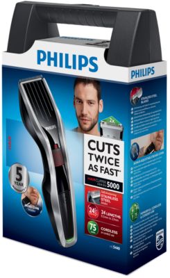 philips cuts twice as fast 5000