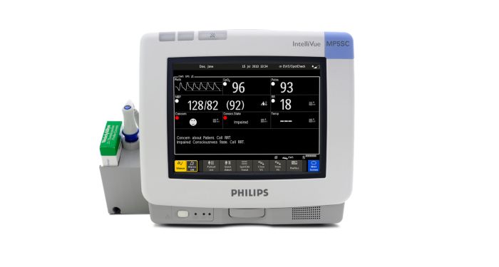IntelliVue MP5SC Spot check patient monitor | Philips