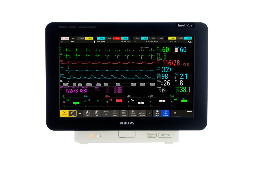 IntelliVue Monitor de paciente al lado de la cama/ portátil
