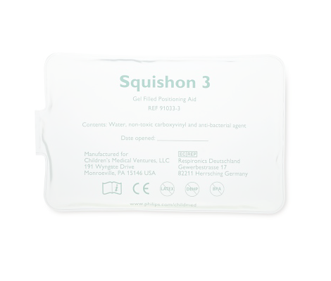 Squishon 3 gel pillow Infant positioning aid