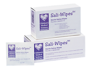 Sali-Wipes Paño con solución salina estéril