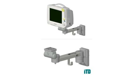 Single support arm on ITD support extrusion: Mounting kit